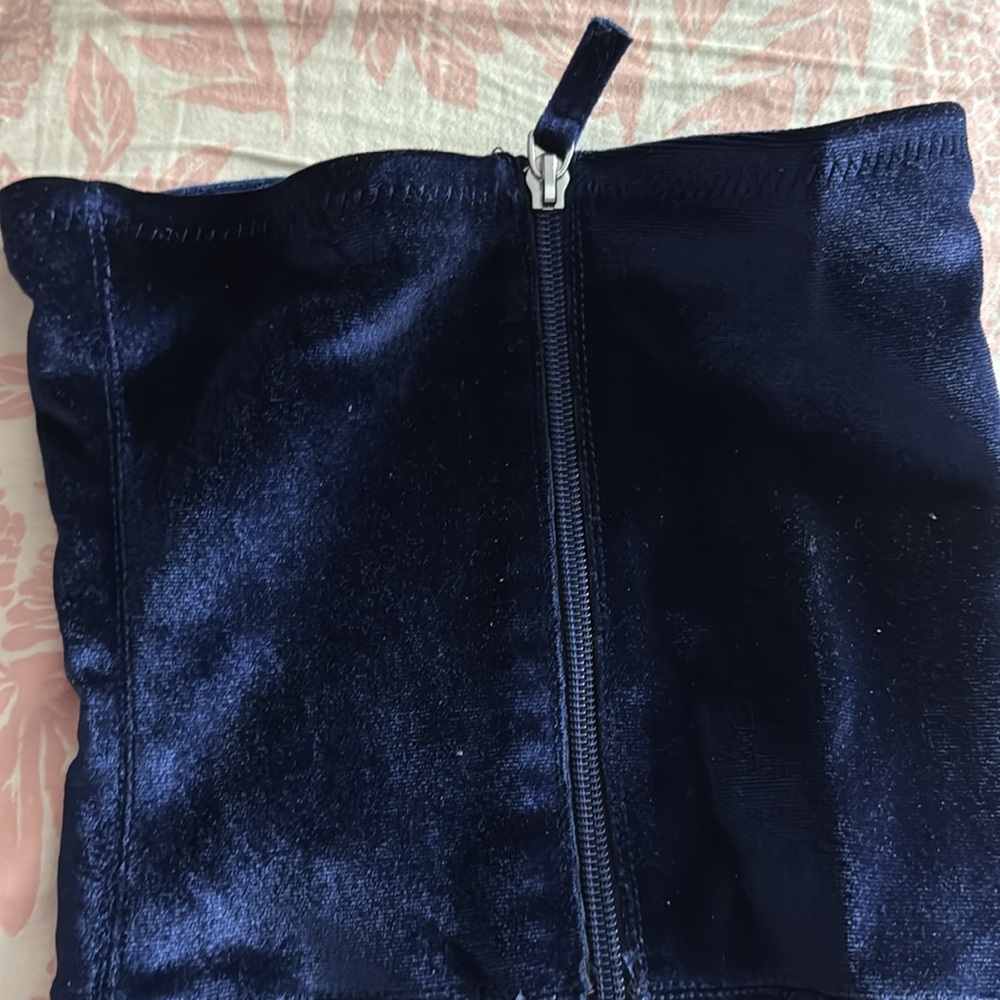 Chic Blue Velvet Knee-High Boot ⭐️4.8 out of 5 stars on Eloquii - Picture 10 of 13